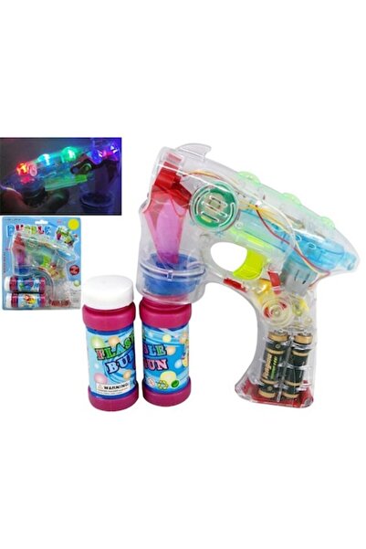 OEM Jucărie interactivă cu pistol cu ​​bule și lumini