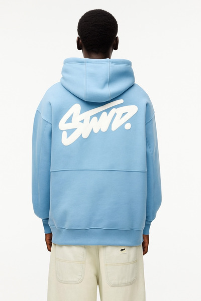 CLASSY.MODA هودي كاجوال مريح للجنسين من 3 إنتر نت O قصة فضفاضة SWND بحروف B م...