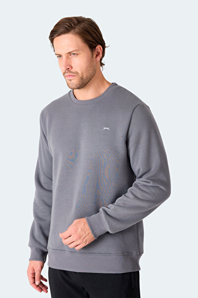 Slazenger Megar I Men's Gray Sweatshirt