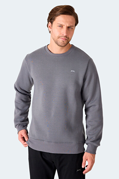 Slazenger Megar I Men's Gray Sweatshirt