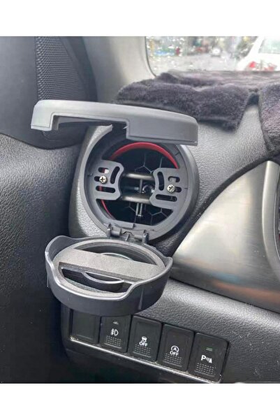 VIEREX Foldable Car Air Vent Cup Holder & Ashtray for Suzuki (Alto, Jimny, Vitara, Swift)