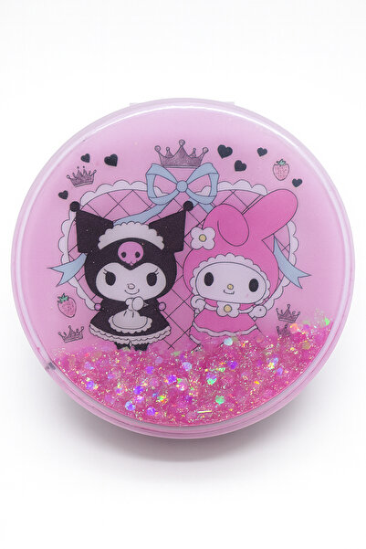 MakeWell Kuromi My Melodi Figürlü Sulu Simli Akışkan Makyaj Aynası