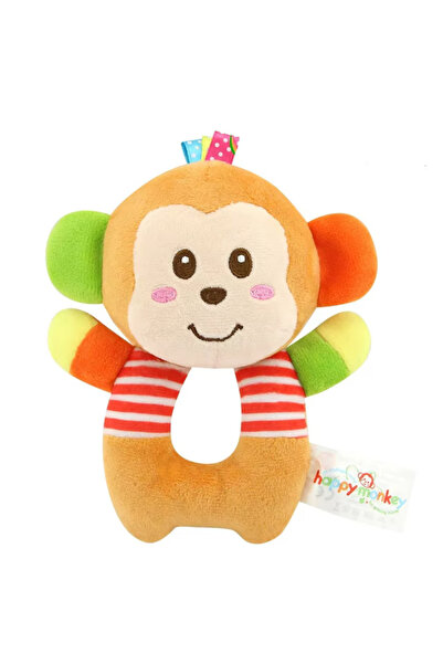 OEM Jucarie de dentitie plus pentru bebelusi, cu zornaitoare, inel moale, far...