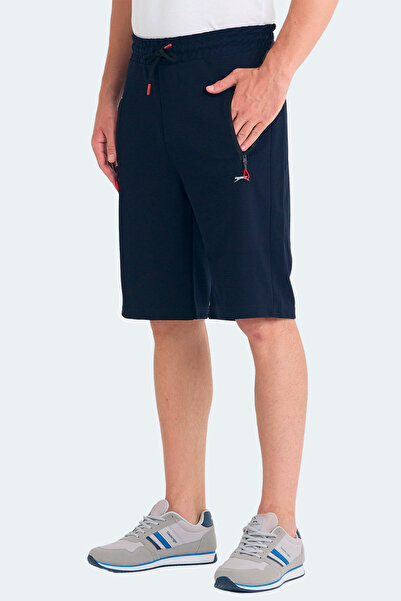 Slazenger Osaku I Men's Navy Blue Shorts with Pockets