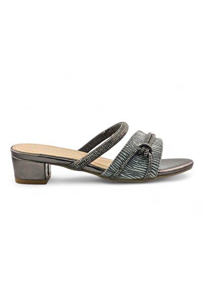 Jasmine Double strap slip- On fancy sandal