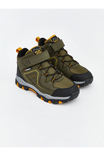 LC Waikiki Vizyon New Season Lace-Up and Velcro Boys' Trekking Boots