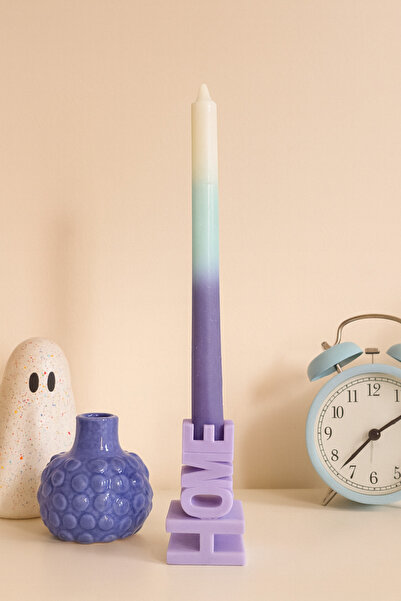 DOAN HOME HOME Yazılı Lüks Dekoratif Mumluk