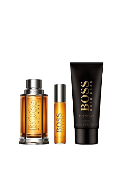 Hugo Boss , Boss Scent, Set, Eau De Toilette 100 ML (EDT) + Gel De Duș 100 ML + 10 ML (EDT)