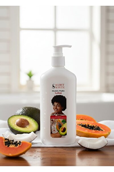Secret White Avocado and Papaya Body Stretch Mark Removal Lotion 250ml