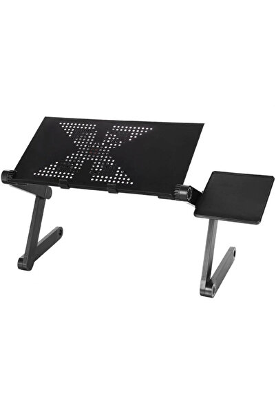 OEM X8 adjustable and foldable laptop table with mouse stand