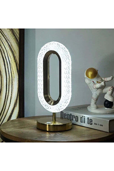 OEM Crystal ambient lamp, touch, USB charging, Gold