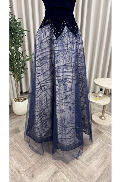 EVENTTANA Eventana Embroidered Wool and Tulle Winter Dress