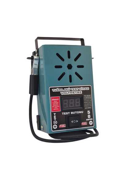 Tuğra PRO LEFS 50 Amper Akü Test Cihazı 6 12 24 V