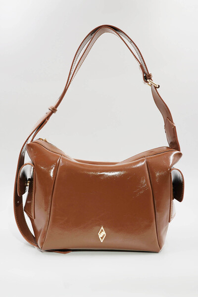 Hüvendo Geantă de umăr pentru femei, de mărime medie, cu detaliu de buzunar l...