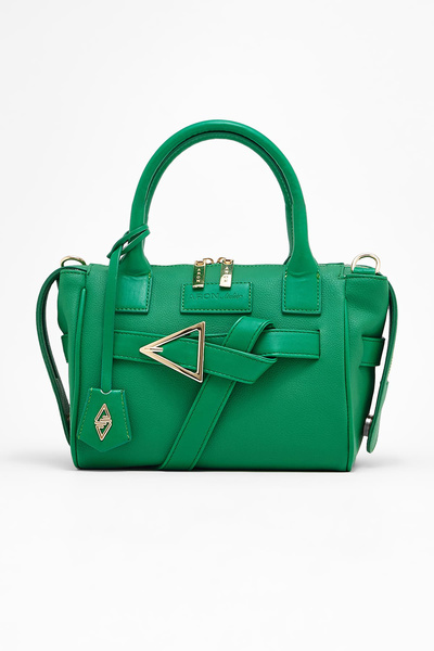 Hüvendo Geantă de mână și de umăr pentru femei, cu curea lungă de lungime med...