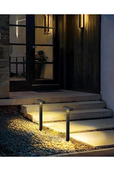 KASTWAVE Solar Pathway Light - 1 Pack, Warm Light, Waterproof, T-Shaped