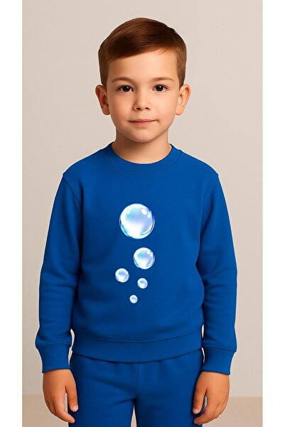 playwear Παιδικό Φούτερ Σουίτερ με στάμπα SU DAMLA για Κορίτσια και Αγόρια, μ...