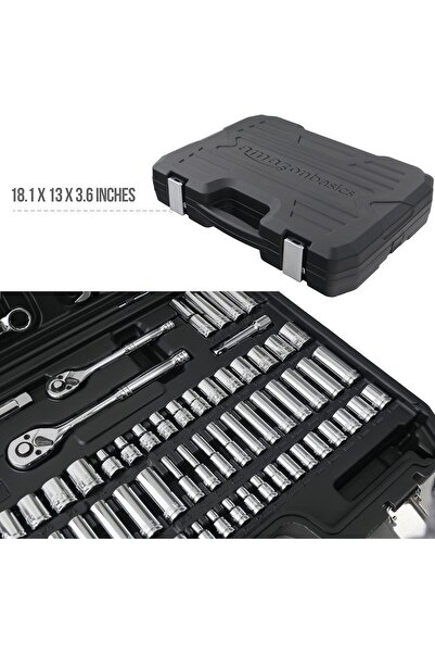 Amazon basics Mechanic's Socket Set - 145- Piece