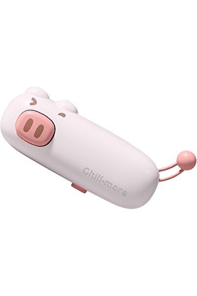 Flippy Bag Sealer, USB-C Rechargeable, 400 mAh, 10.2 x 3.7 x 4.3 cm, Pig Model, Pink