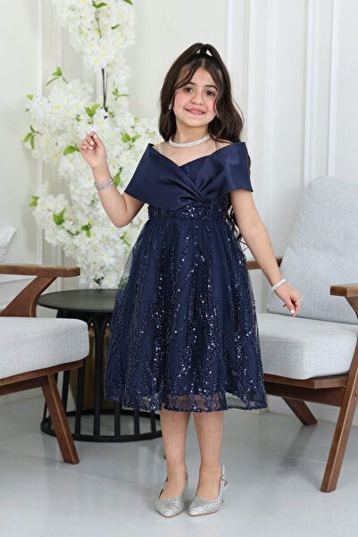 modern designer Elegant embroidered girl's dress