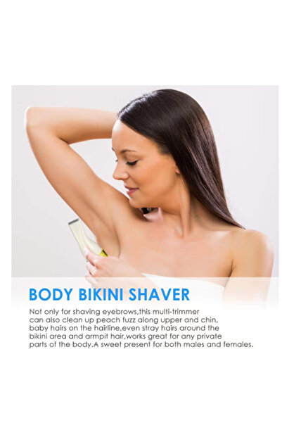 Dingling RF-110 5-in-1 Women's Grooming Kit USB Rechargeable Multi-Trimmer Set with Facial Brush