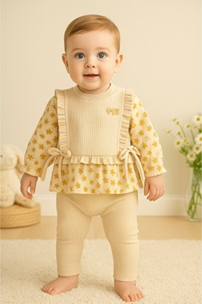 TURCIA Moeboon floral blouse and pants set, 18-24 months