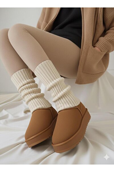 diya shoes Original Premium Wool Leg Warmers 100% Acrylic Knitwear Knitted Over-The-Calf Foot Warmer