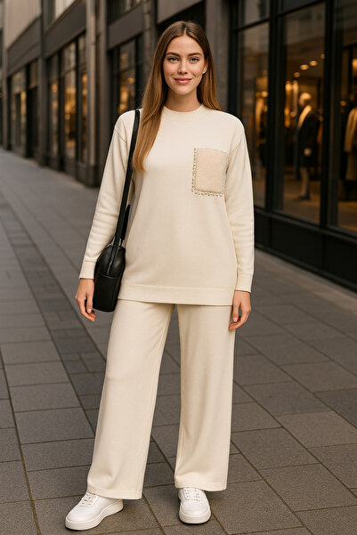 semela Woolen Knitting Suit