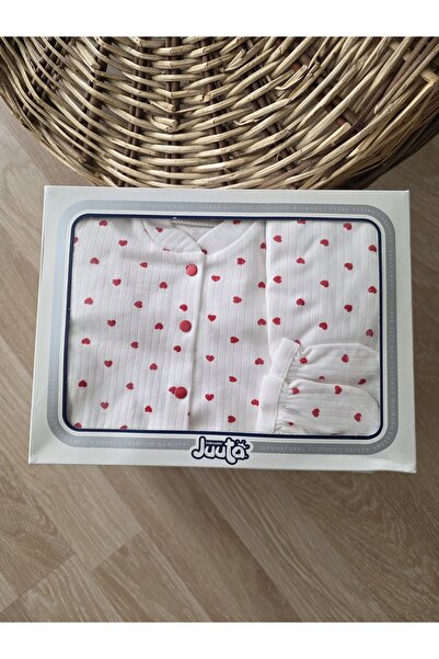 Juuta طقم ملابس داخلية مكون من مطبوع قطع من القطن بنسبة 100% – تصميم ناعم وجميل