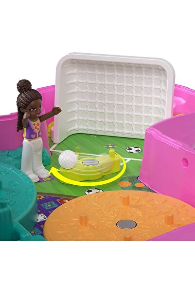 Polly Pocket Set ​Polly Pocket, Piñata Party Compact Playset cu 2 Micro papusi si 14 accessorii