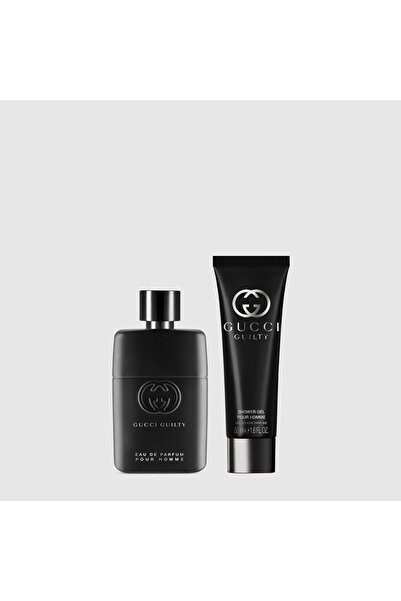 Gucci , Guilty Pour Homme, Set, Eau de Parfum 50 ML (EDP) + Gel De Duș 50 ML