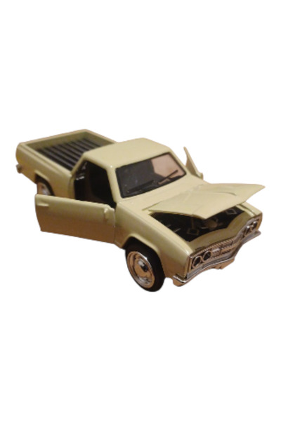 Vision XXI Ford Ranchero Car, Metal Model, Diecast, Spring Mechanism, 12 cm, Beige