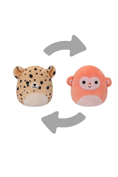 Squishmallows Reversible plush toy - Lexie/Elton, 12 cm
