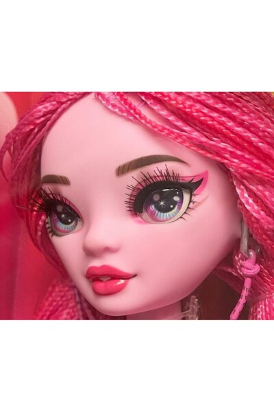 Rainbow High Liceul Papusa Rainbow, Liceul Shadow Seria 3 Pinkie James