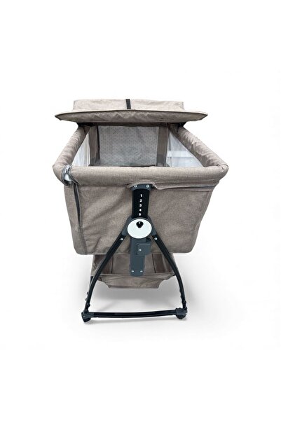 HOURS Foldable Baby Bed, Foldable Newborn Baby Bed, Baby Bed with Large Storage Basket