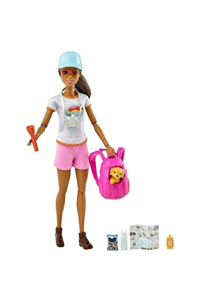 Barbie Set by Mattel Wellness and Fitness papusa cu figurina si accesorii GRN66