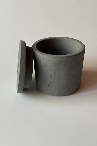 sin istanbul Concrete Pepper Shaker with Lid Anthracite