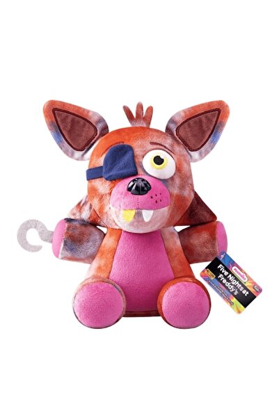 Funko Jucarie de plus, Five Nights at Freddy's TieDye Foxy, 18 cm cu Sticker