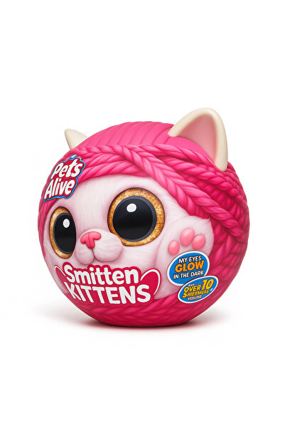 Zuru Toys Zuru Pets Alive Smitten Kittens – Interactive Toy with Glow Eyes, Surprises & Gift Design