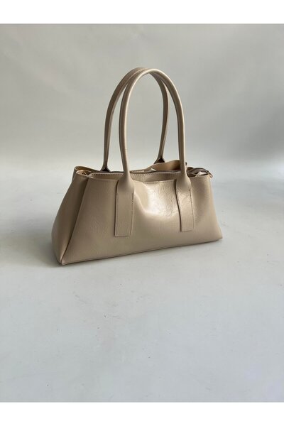 Cersei حقيبة يد وكتف نسائية من مونيكا باللون البيج