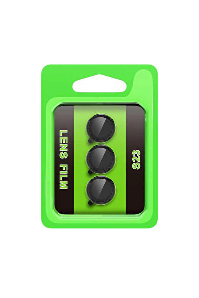 eco port Samsung galaxy s23 raze metal camera lens - black