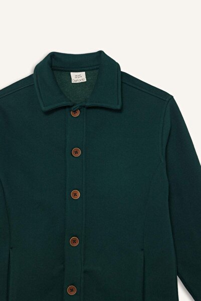 DeFacto Boy's Shirt Collar Buttoned Cardigan G4603A825Wn