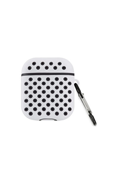 eco port حافظة Airpods 2 (الجيل الثاني) الرياضية المثقبة - رمادي-أسود