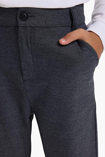 DeFacto Boy's Straight Leg Twill Trousers G5467A825Cw