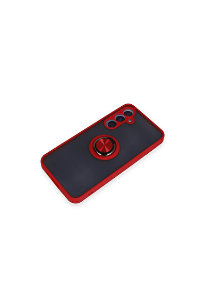 Mepura Newface Samsung Galaxy A35 5g Case Montreal Ring Silicone Cover - Red