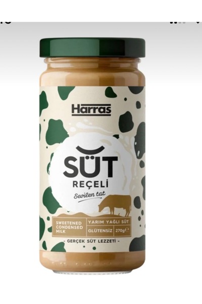 Harras Glütensiz Süt Reçeli