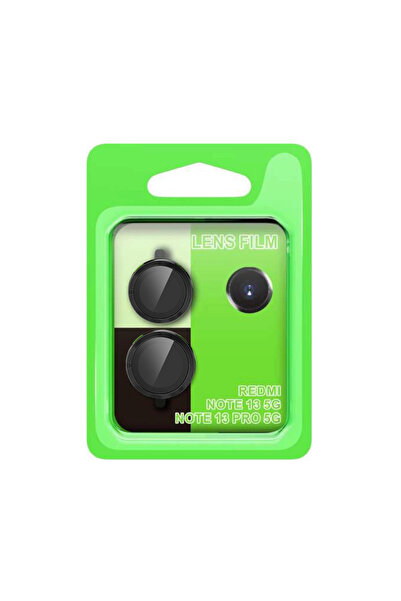 eco port Xiaomi Redmi Note 13 Pro 5g Raze Metal Camera Lens - Black