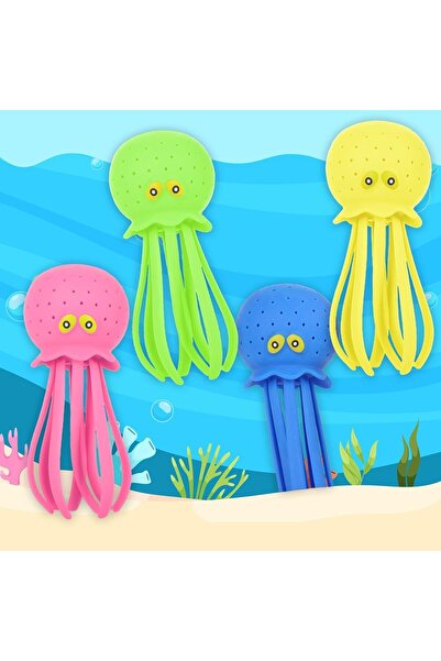 Generic 4-piece Octopus Bath Toys for Toddlers - Water & Pool Toys for Kids