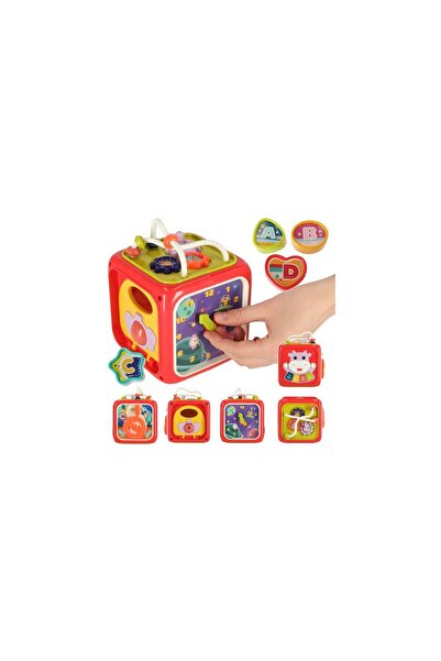 Three top online Sorter sensory cube puzzle Montessori educational blocks 6in1