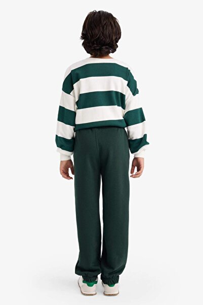 DeFacto Boy's Elastic Waist Jogger Sweatpants G5382A825Wn